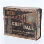 Red Flash Recessed Marking Dozen Golf Balls - Box Only - Roth Collection