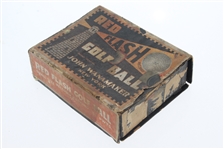 Red Flash Recessed Marking Dozen Golf Balls - Box Only - Roth Collection