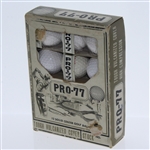 Pro-77 Vucanized Cover Dozen Golf Balls - Two Sleeves Only - Roth Collection
