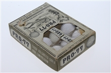 Pro-77 Vucanized Cover Dozen Golf Balls - Two Sleeves Only - Roth Collection