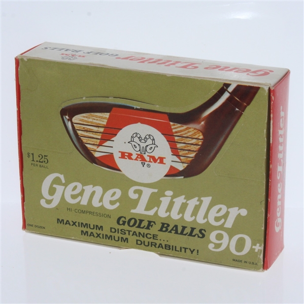 Ram Gene Littler 90+ Hi-Compression Dozen Golf Balls - Two Sleeves Only - Roth Collection