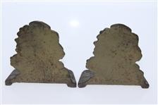 Two Vintage Golfer Themed Bookends - Roth Collection