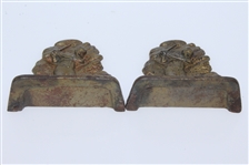 Two Vintage Golfer Themed Bookends - Roth Collection