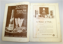 Bobby Jones Signed 1928 US Amateur at Brae Burn CC Program - Rare JSA FULL #Z54632