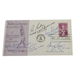 Multi-Signed & Inscribed Babe Zaharias FDC - Lopez, Alcott, Bradley, Cooper, & Whitworth JSA ALOA