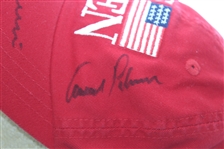 Arnold Palmer, Hale Irwin, and Jay Haas Signed 2004 US Senior Open Hat JSA ALOA