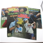 Five Signed Sports Illustrated Magazines - Trevino, Zoeller, Woosnam, Graham, and Simpson JSA ALOA