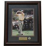 Mike Weir Signed Masters Shot Display with Notation - Framed JSA ALOA