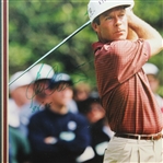 Ben Crenshaw Signed Masters Shot Display with Notation - Framed JSA ALOA