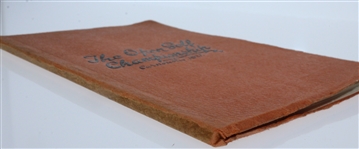 1931 Open Championship at Carnoustie Pamphlet - Tommy Armour Win
