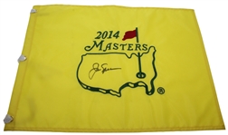 Jack Nicklaus Signed 2014 Masters Embroidered Flag JSA ALOA