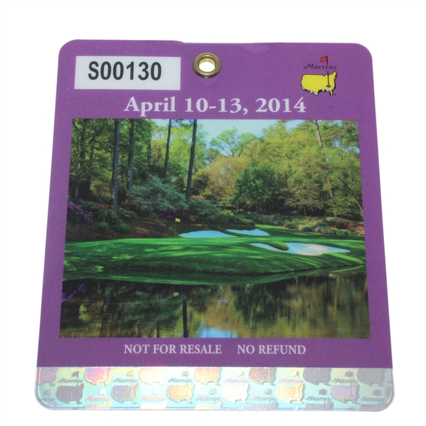 2014 Masters Series Badge #S00130 - Bubba Watson Win