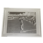 Ben Hogans Response "The Shot Was Made With A One Iron" & Crystal Clear Negative From 1950 U.S. Open JSA ALOA