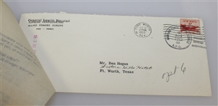 Three Letters to Ben Hogan - General Gruenther, Colonel Evans, and General Norstad JSA ALOA