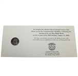 Ben Hogan Room at Colonial CC Commemorative Medallion