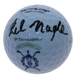 Kel Nagle Signed The Old Course at St. Andrews Logo Golf Ball JSA ALOA