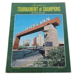 Arnold Palmer Signed 1965 Tournament of Champions at Desert Inn & CC Program JSA ALOA