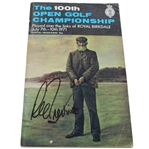 Lee Trevino Signed 1971 Open Championship at Royal Birkdale Program JSA ALOA