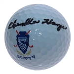 Chandler Harper Signed Scioto Logo Golf Ball - Signed Twice JSA ALOA