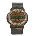 1960 PGA Championship at Firestone CC Contestant Money Clip - Jay Hebert Win