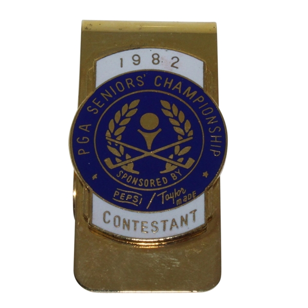 1982 PGA Seniors Championship Contestant Money Clip