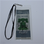 Rickie Fowler Signed AT&T National Gallery Ticket JSA ALOA