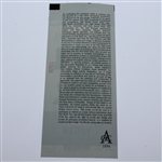 Rickie Fowler Signed AT&T National Gallery Ticket JSA ALOA