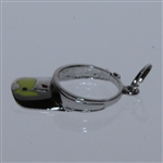 Silver Masters Tournament Visor Charm - From Golf Shop at Augusta