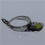Silver Masters Tournament Visor Charm - From Golf Shop at Augusta