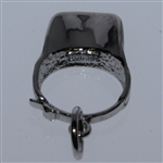 Silver Masters Tournament Visor Charm - From Golf Shop at Augusta