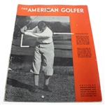 1931 The American Golfer Magazine with Bobby Jones on Cover