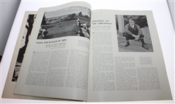 1931 The American Golfer Magazine with Bobby Jones on Cover