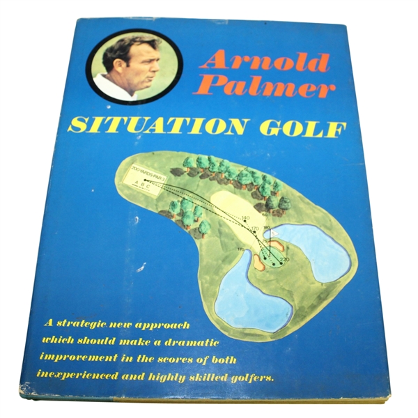 Arnold Palmer Signed 1970 Situation Golf Book JSA ALOA