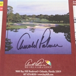 Arnold Palmer Signed Bay Hill Club and Lodge Scorecard JSA #H71382