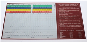 Arnold Palmer Signed Bay Hill Club and Lodge Scorecard JSA #H71382