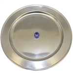 1974 Senior Golf Association Pebble Beach Spyglass Gorham Pewter Trophy Plate