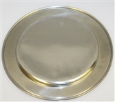 1974 Senior Golf Association Pebble Beach Spyglass Gorham Pewter Trophy Plate
