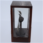 1987 Memorial Tournament Old Tom Morris & Young Tom Morris Display Gift w/Silver Clubs