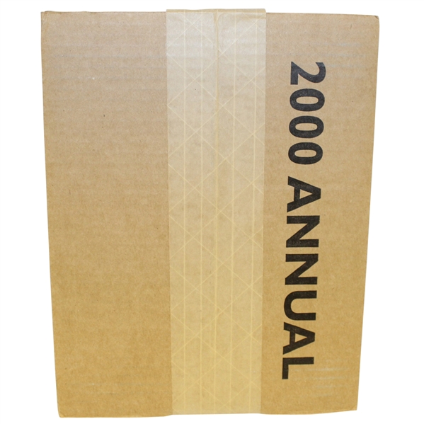 2000 Masters Tournament Annual - Vijay Singh Winner - Unopened