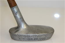 Schenectady Putter - First Center-Shafted Putter - Roth Collection