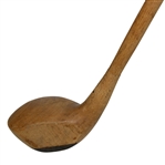 Classic Wooden Golf Club with Rams Horn Insert and Sole Plate - Roth Collection