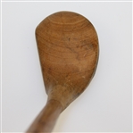Classic Wooden Golf Club with Ram's Horn Insert and Sole Plate - Roth Collection