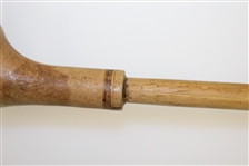 Vintage 1909 Wooden 'B' Golf Club - Roth Collection