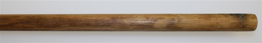Vintage 1909 Wooden 'B' Golf Club - Roth Collection