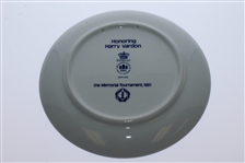 Harry Vardon 1981 Memorial Tournament Ltd Ed Porcelain Honoree Plate