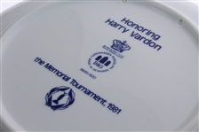 Harry Vardon 1981 Memorial Tournament Ltd Ed Porcelain Honoree Plate