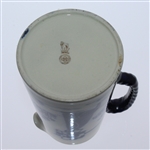 Circa 1900 Royal Doulton Morrisian Ware Small Pitcher in Ivory with 17th Century Golf Figures