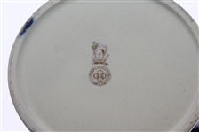 Circa 1900 Royal Doulton Morrisian Ware Small Pitcher in Ivory with 17th Century Golf Figures