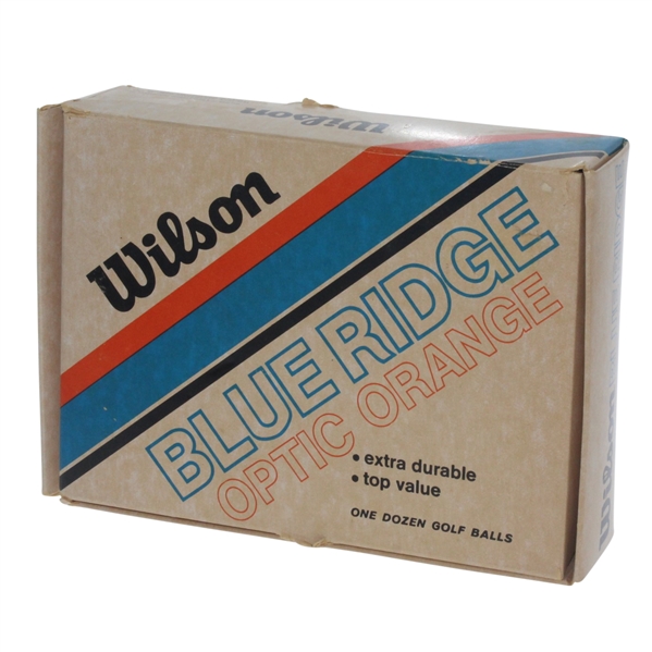 Wilson Blue Ridge Optic Orange Dozen Golf Balls - Two Sleeves Only - Roth Collection