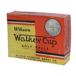 Wilson Walker Cup Dozen Golf Balls - Box Only - Roth Collection